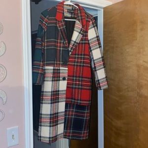 Plaid coat from dolls kill